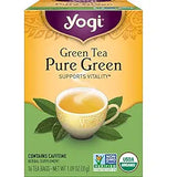 Té de yogui simplemente té verde 16 bolsas