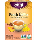 Té de té de yogui desintoxicación 16 bolsas de té