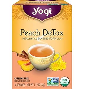 Té de té de yogui desintoxicación 16 bolsas de té