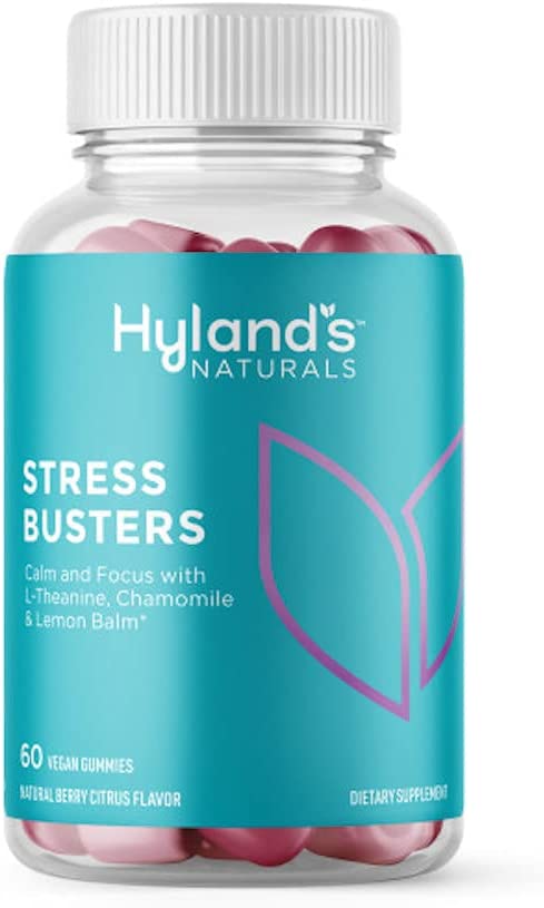 Hyland's Naturals Stress Busters Gummies, 60 Vegan Gummies (30 Days)