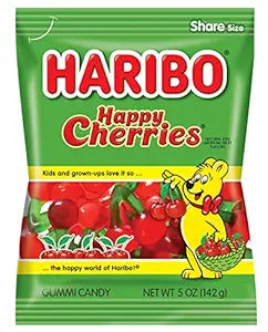 Haribo Twin Cherries Gummy 5oz