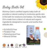 Mommy Care Jojoba Baby Bath Oil 6.76 Fl Oz