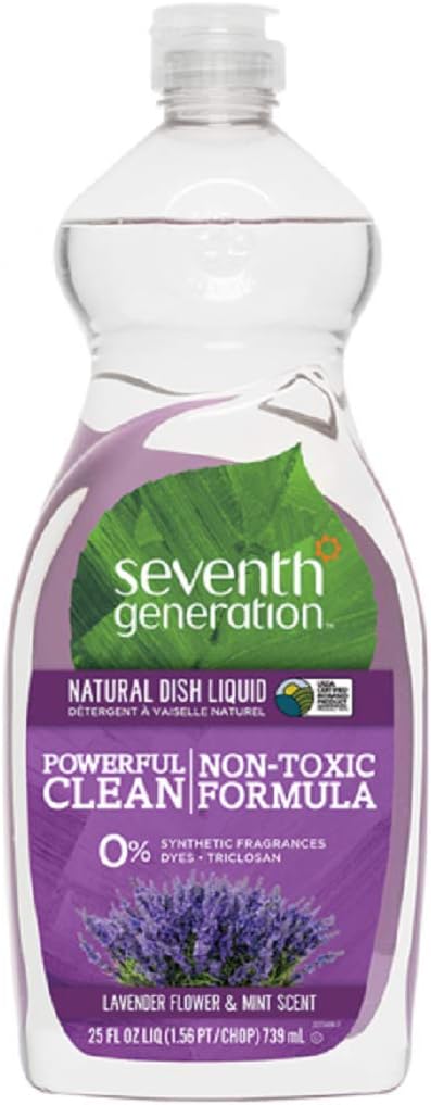 Seventh Generation Natural Dish Soap Lavender 19Oz
