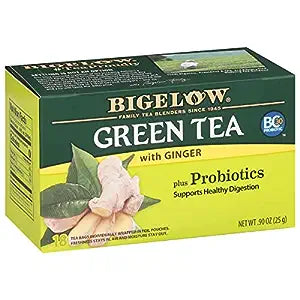 Bigelow Green Tea With Ginger Bags 18ct