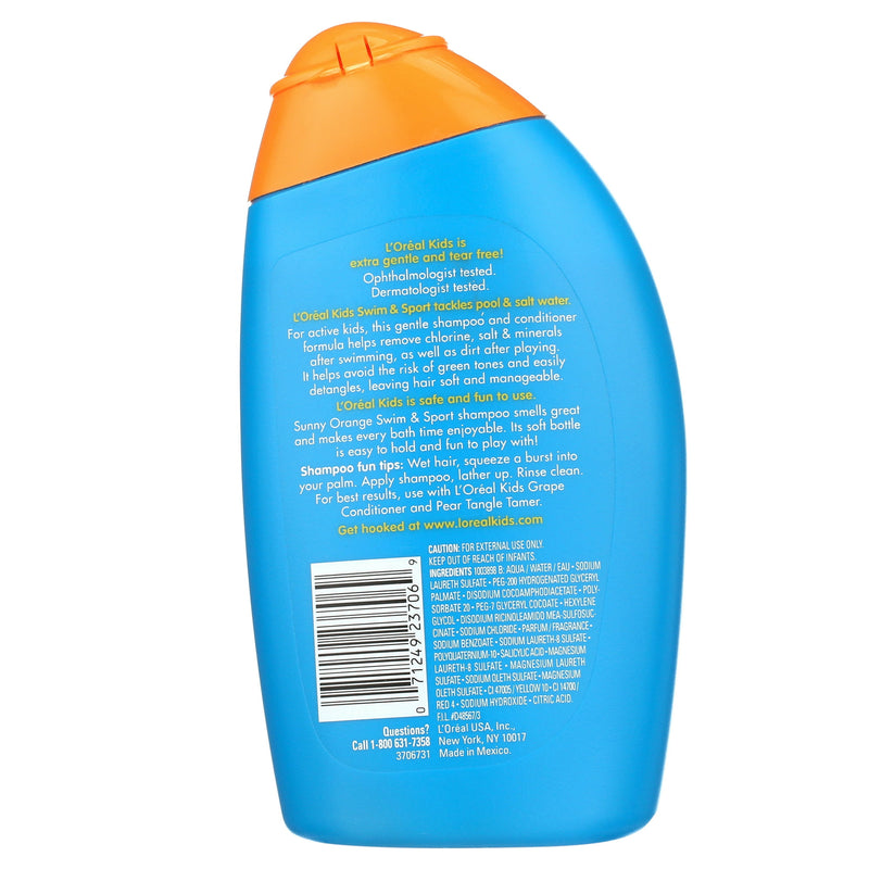 Loreal Kids Sunny Orange Swim Shampoo 9oz