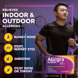 Allegra Allergy 12 Hour 60mg Tablets 24ct