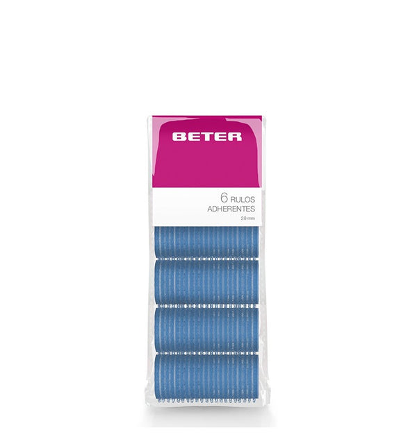 Meter Rolleros de cabello autoadhesivos 6ct 28 mm