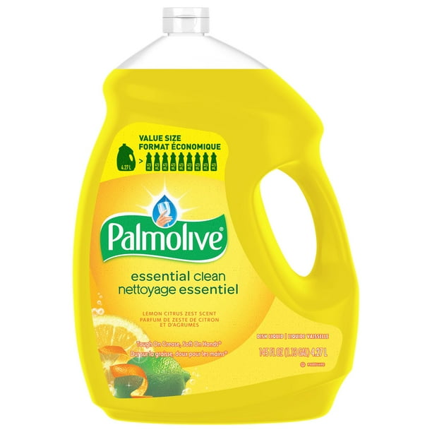 Palmolive Liquid Dish Soap Essential Clean Lemon 145oz