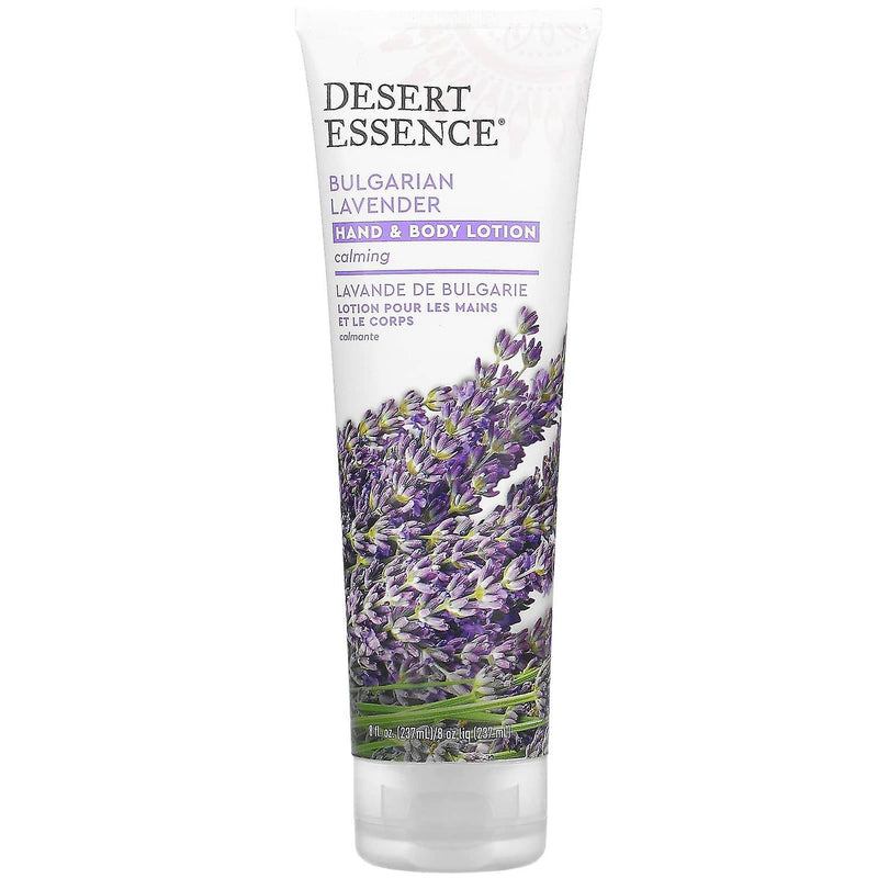 Essence del desierto a mano y cuerpo de la lavanda búlgara de la mano 8 oz