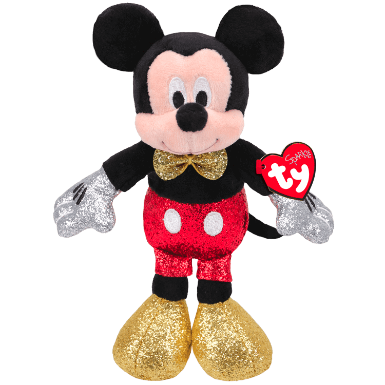 TY THE BEANIE SPARKLE MICKEY MOUSE 41098