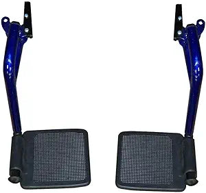 Drive Footrests Set For 10950f Blue (Pair)