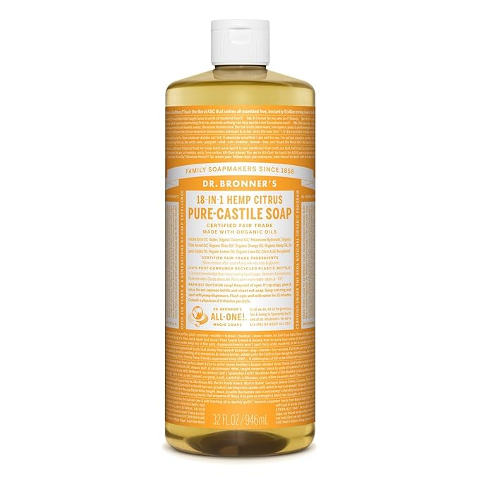 Dr.Bronners Liquid Soap Citrus orgánico 32oz