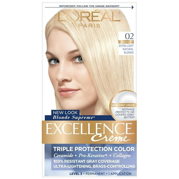 Loreal Excellence Crème 02 Extra Light Natural Blonde