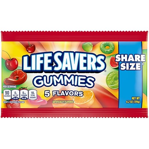 Life Savers Gummies 5 Flavors 4.2 oz