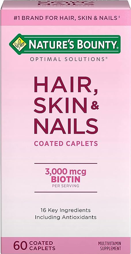 Nature's Bounty Nature's Bounty Hair Skin and Nails 60 Caplets