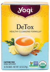 Bolsas de té de desintoxicación de Yogi 16ct