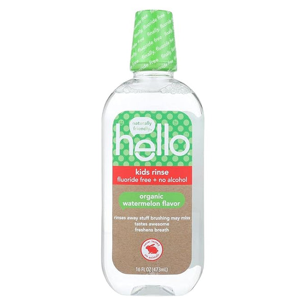 Hello Kids Rinse Fresh Watermelon 16oz