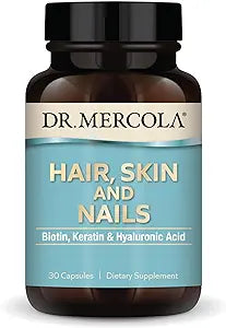 Dr. Mercola Hair Skin & Nails Cápsulas 30ct