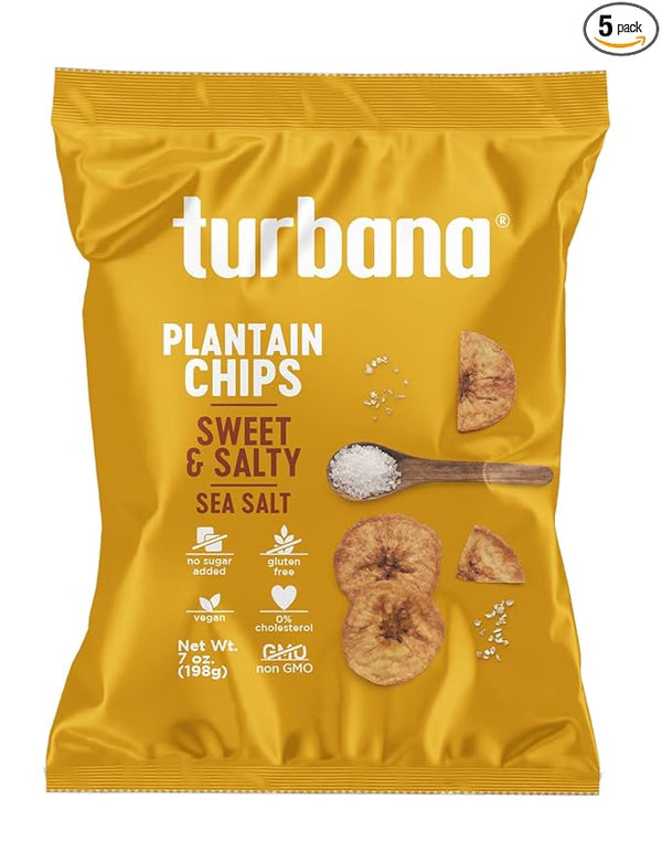 Turbana Plantain Chips Sweet 7Oz