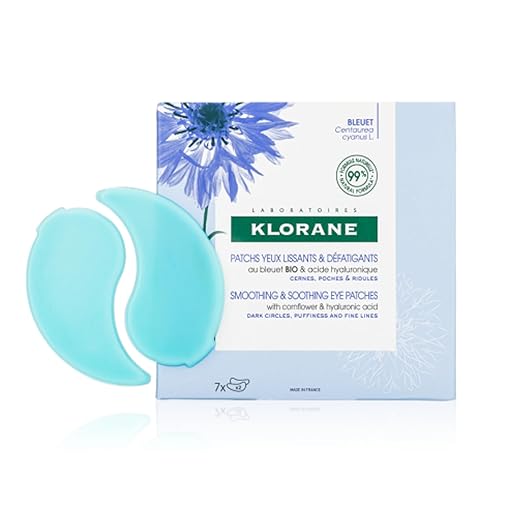 Klorane Smoothing And Relaxing Patches With Soothing Cornflower