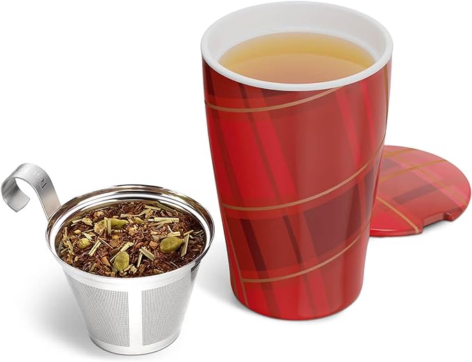 Tea Forte Kati Warming Joy Red Tea Infuser Mug