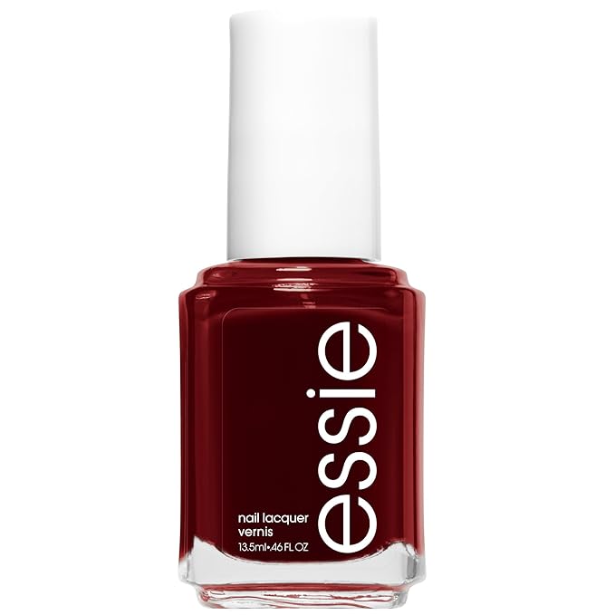 Essie uñas color bordedaux