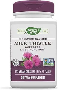 Nature's Way Premium Milk Thistle Vegan Capsules 120