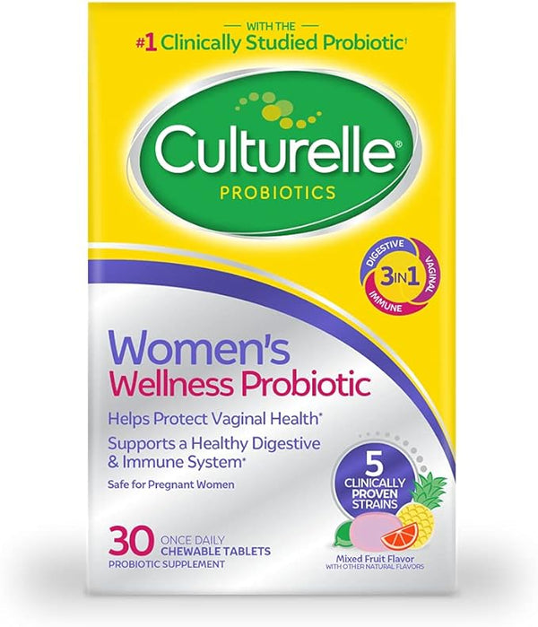 Culturelle Probiotic Womens Chewables Tablets 30ct