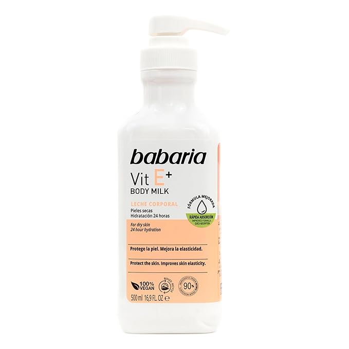 Babaria Vit E+ Body Milk 16.9oz