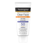 Neutrogena Clear Face SPF 50 sin aceite 3 oz