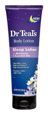 Dr. Teals Sleep Lotion con melatonina 8oz