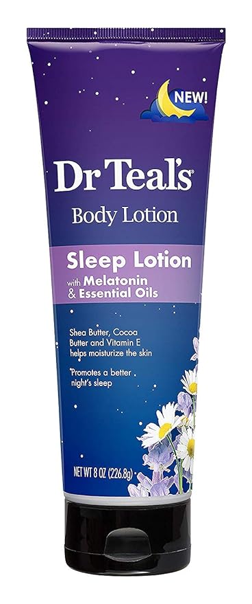 Dr. Teals Sleep Lotion With Melatonin 8Oz