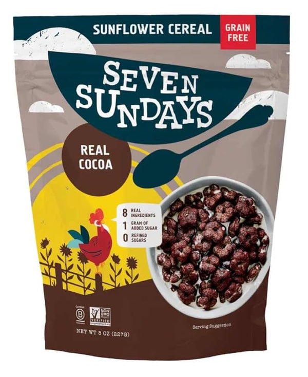 Seven Sundays Sunflower Cereal Real Cocoa 8oz