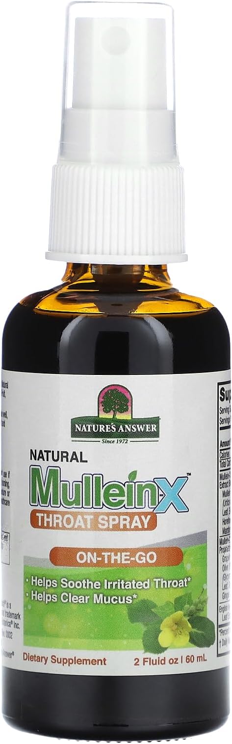 Natures Answer Mulleinx Throat Spray 2Oz