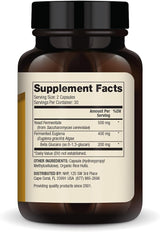 Dr. Mercola Fermented Beta Glucans Capsules 60ct