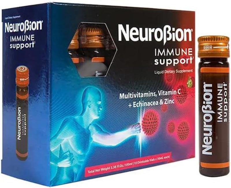 Neurobion Immune Support with Echinacea & Zinc Vials 10ct