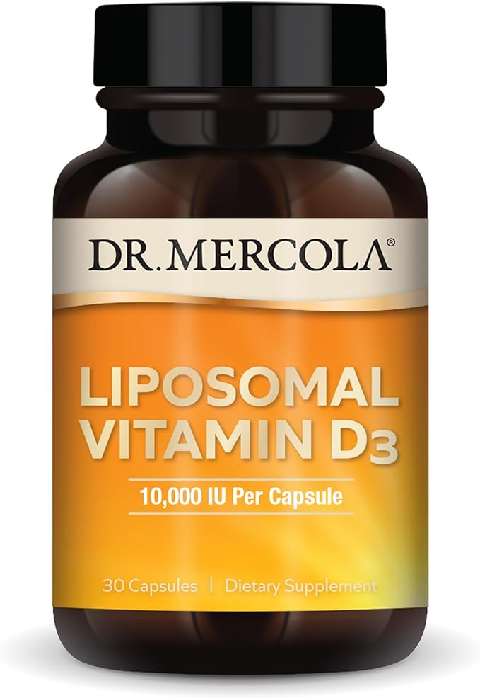 Dr. Mercola Liposomal D3 10,000 Cápsulas 30ct