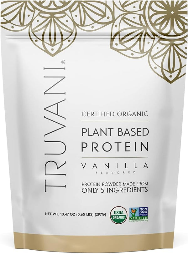 Truvani Plant Based Protein Vanilla 10.47Oz