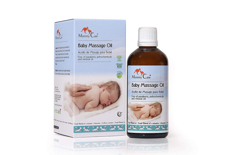 Mommy Care Natural Baby Massage Oil 3.38 Fl Oz