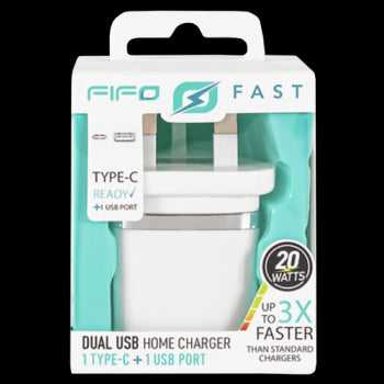 FIFO Fast Home Charger con puerto tipo C