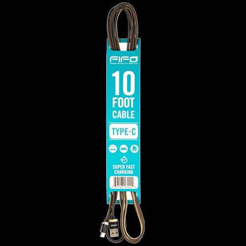 Fifo Type C USB-C 10 ft Cable