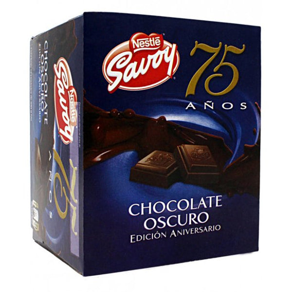 Savoy Aniversario Dark Chocolate BOX of 10