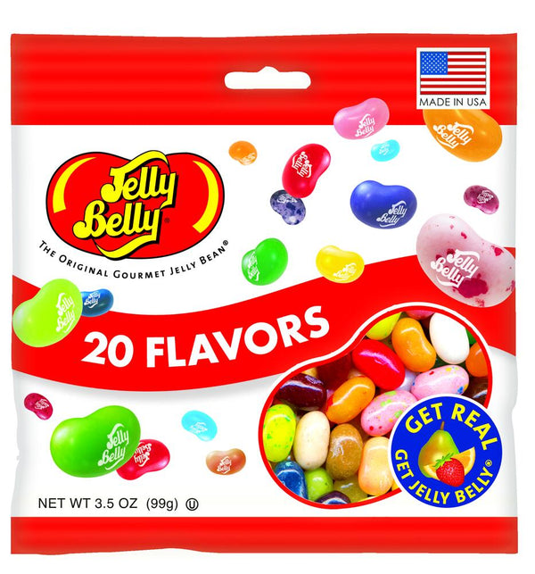 Jelly Belly 20 Assorted Flavors 3.5oz