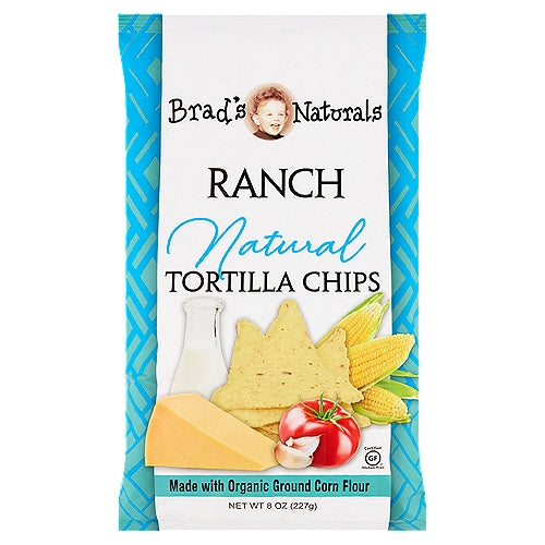 Brad's Natural Ranch Tortilla Chips 8oz