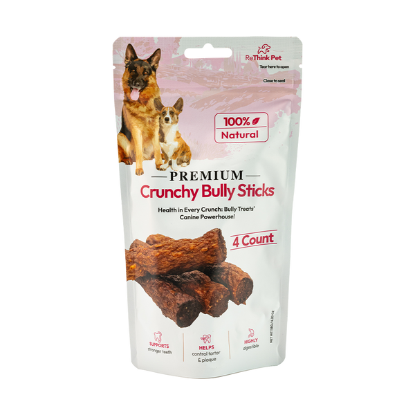 Rethik Pet Crunchy Bully Sticks 4ct
