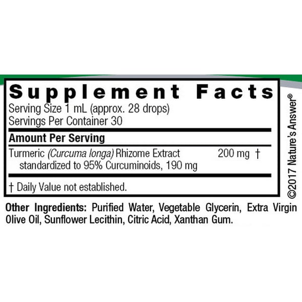 Nature's Answer Turmeric 3 Extract 1Oz