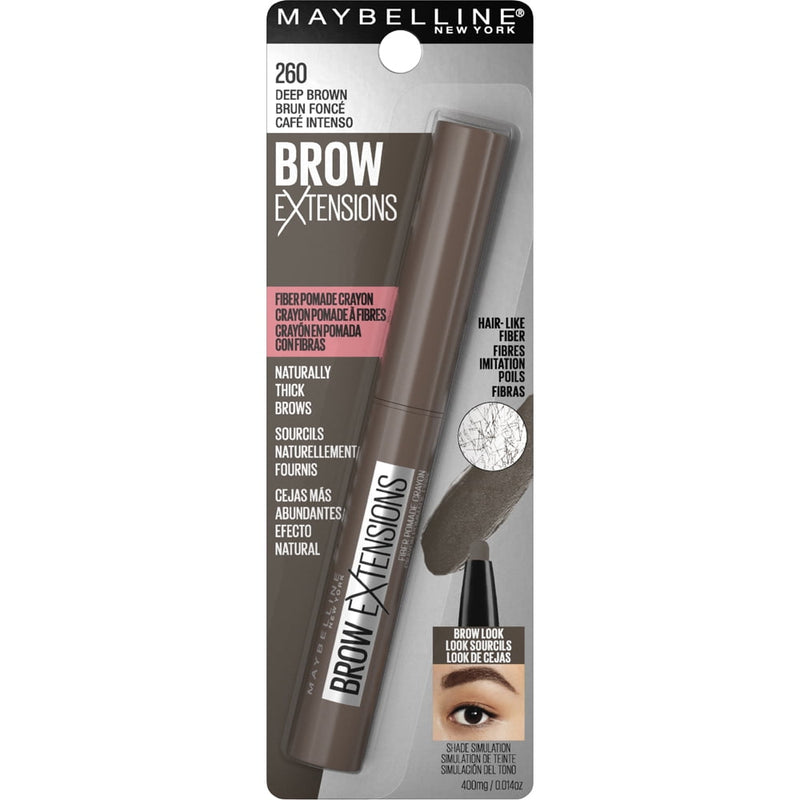 Maybelline Brow Extensions Fiber Pomade Eyebrow Crayon