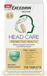 Excedrin Head Care Proactive Health tabletas 60ct