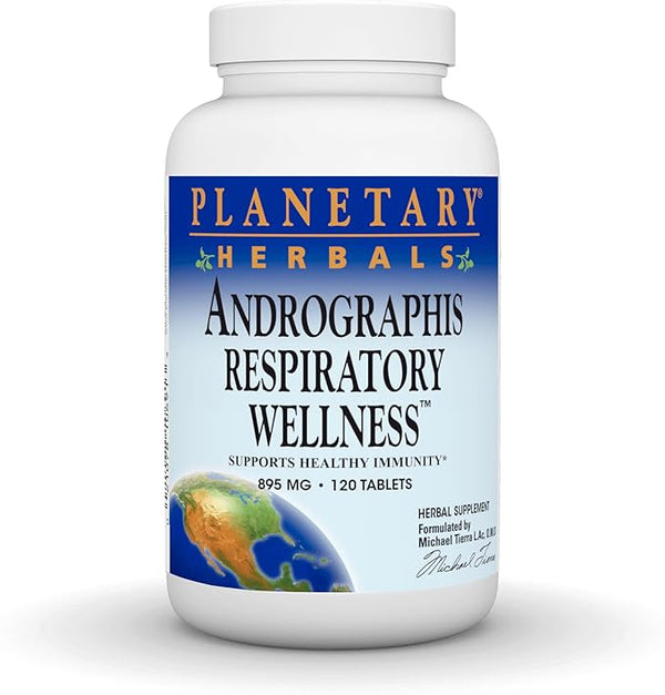 Planetary Herbals Andrographis 400mg Tablets 120ct