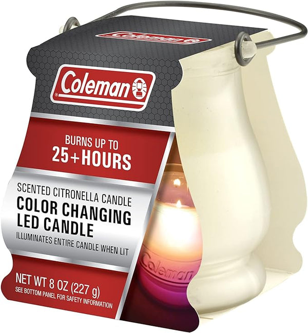 Coleman Color Changing Led Candle 8Oz